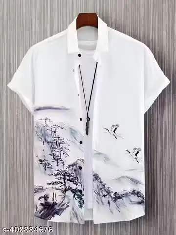MENS HALF SLEEVE SOLID LYCRA SHIRT